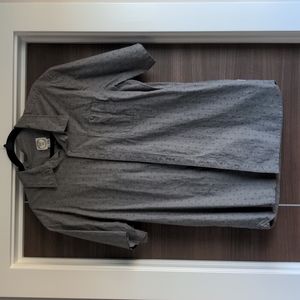 Gray Button Down Shirt